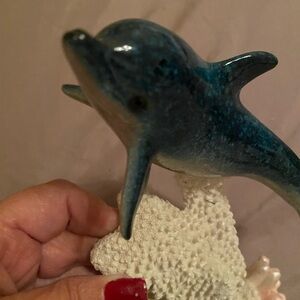 Blue Dolphin Figurine From Greece